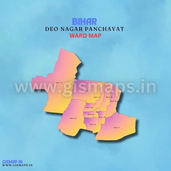 Deo Nagar Panchayat Ward Map